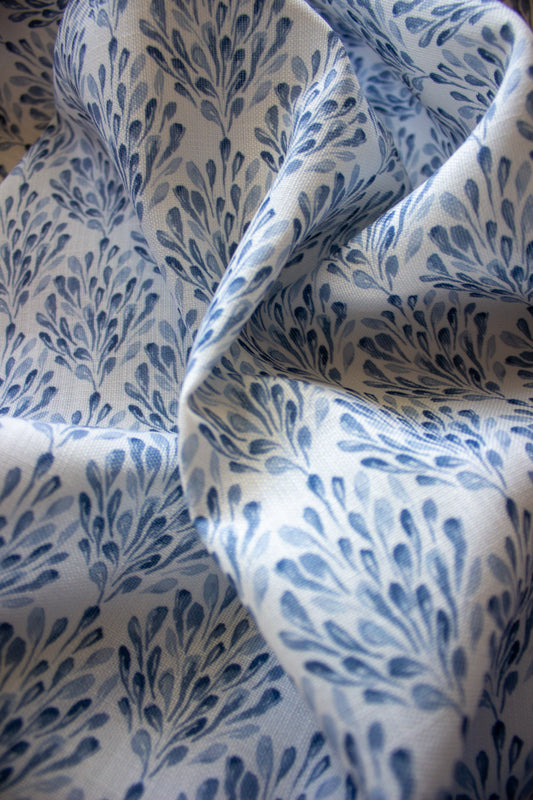 Plumage Fabric | Blue