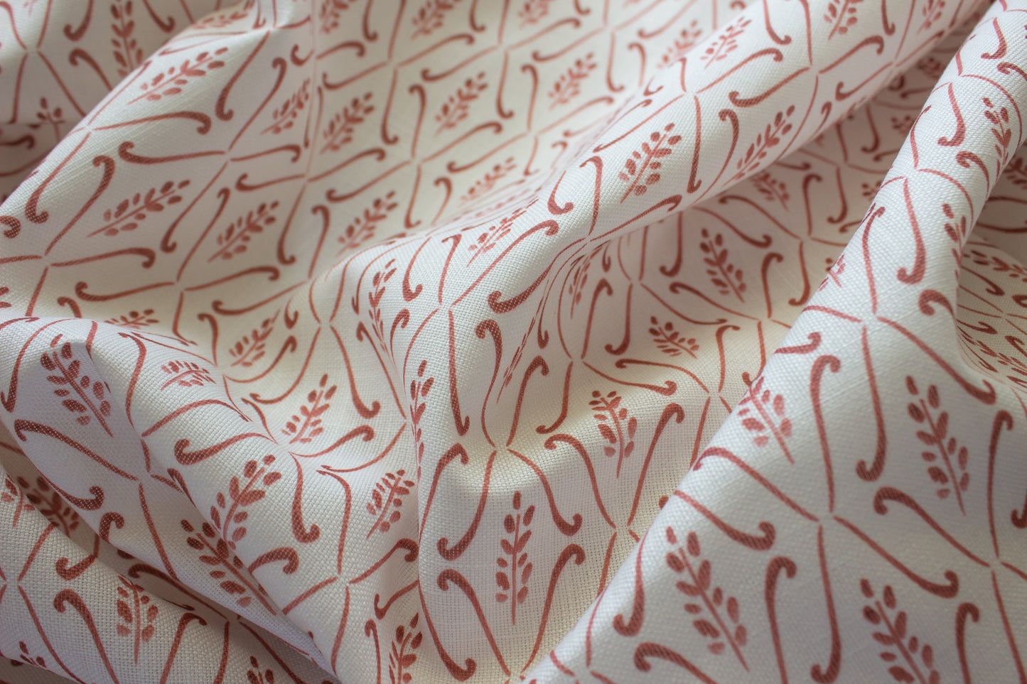 Adeline Fabric | Burnt Sienna