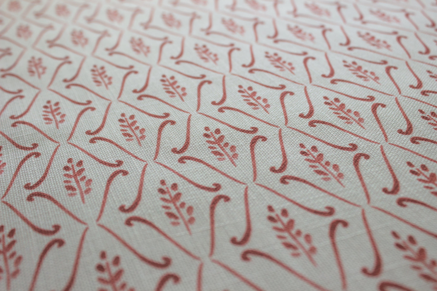 Adeline Fabric | Burnt Sienna