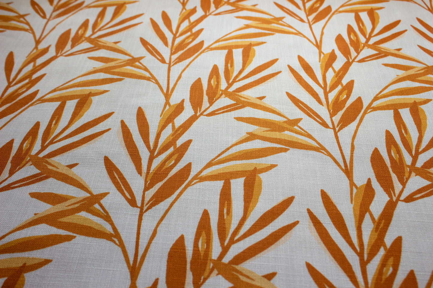 Botanical Fabric | Gold and Cream