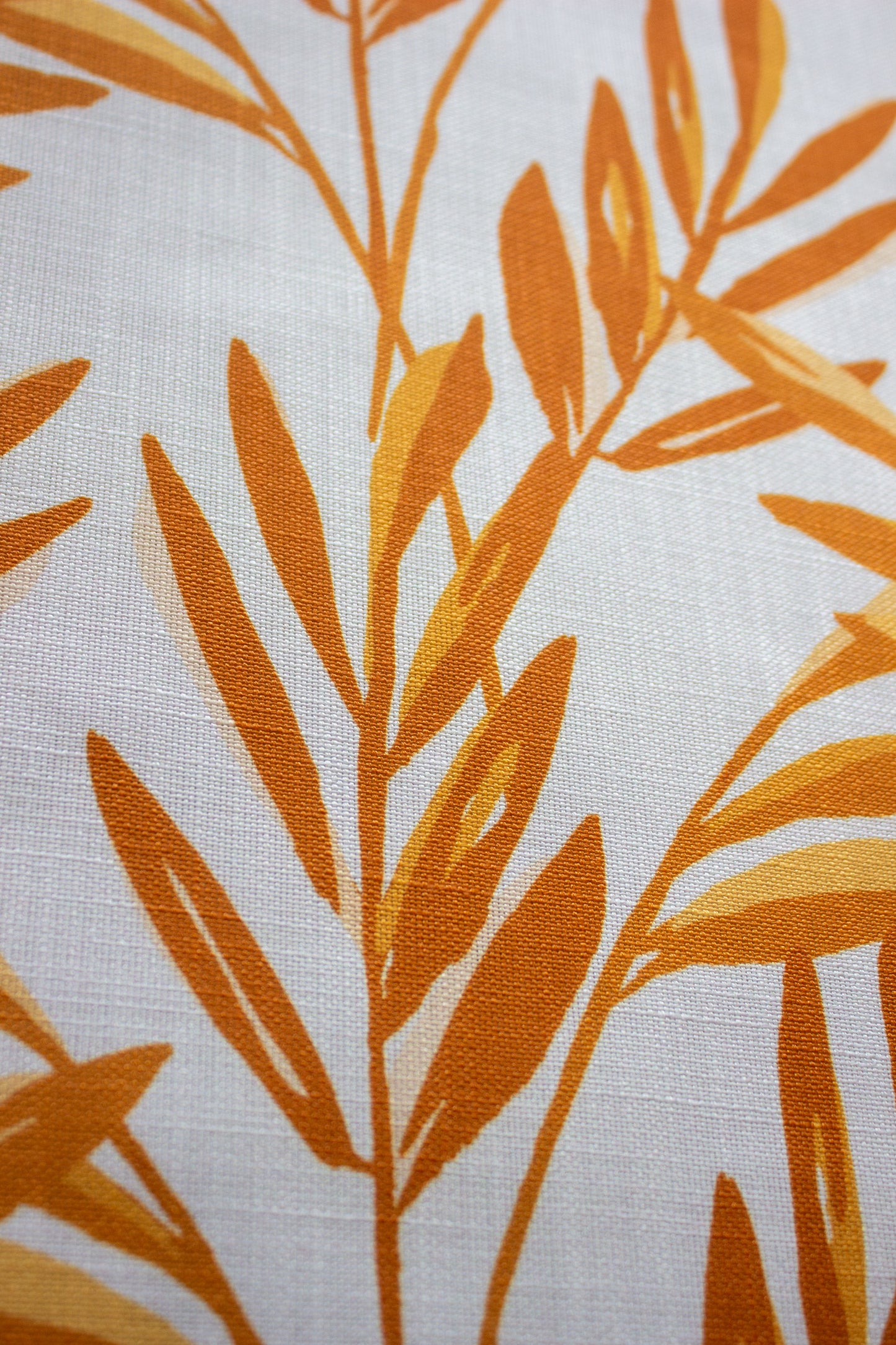 Botanical Fabric | Gold and Cream