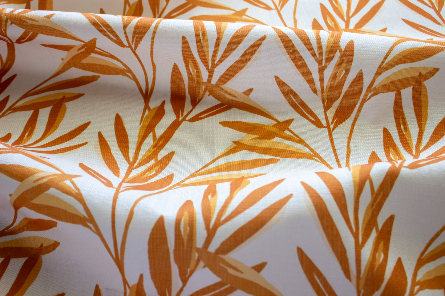 Botanical Fabric | Gold and Cream