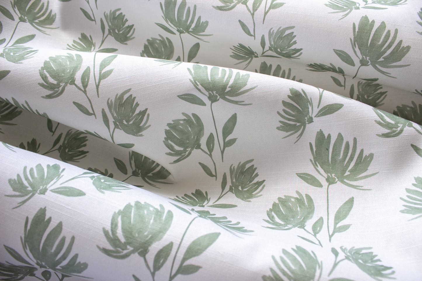 Blooming Fabric | Green