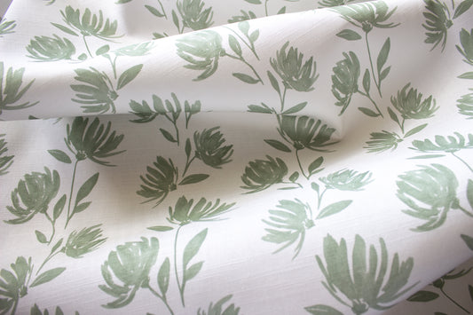 Blooming Fabric | Green