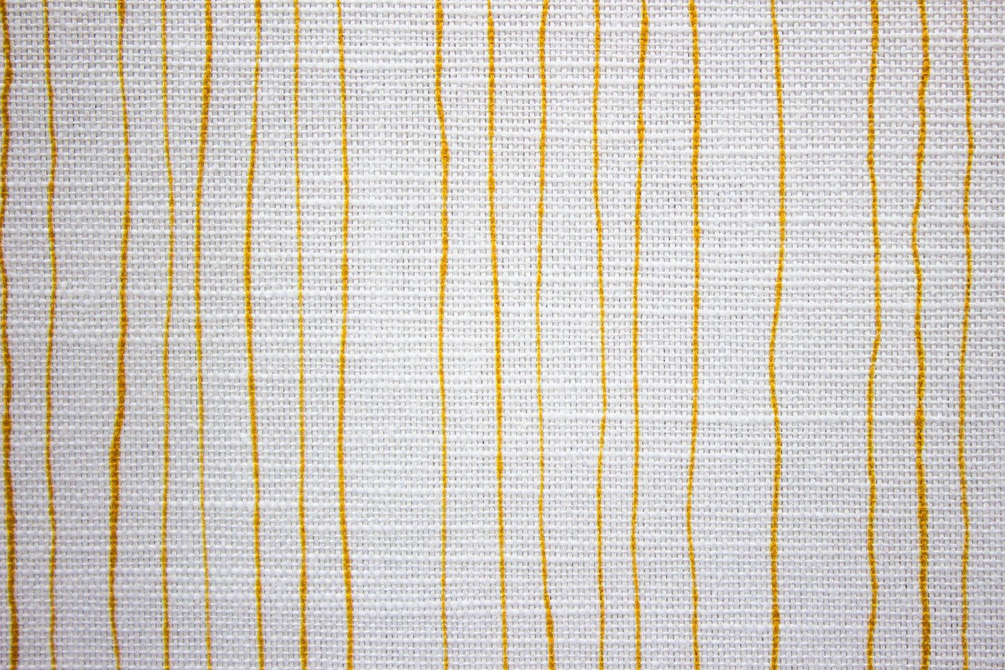 Inky Pinstripe Fabric | Gold