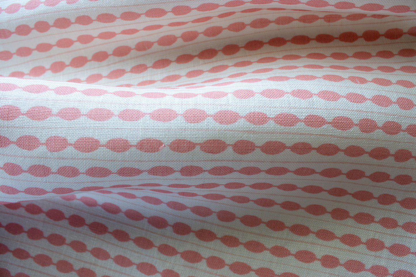 Striped Fabric | Coral