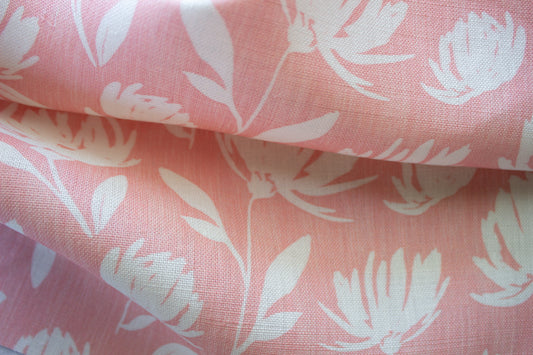 Flora Fabric | Coral