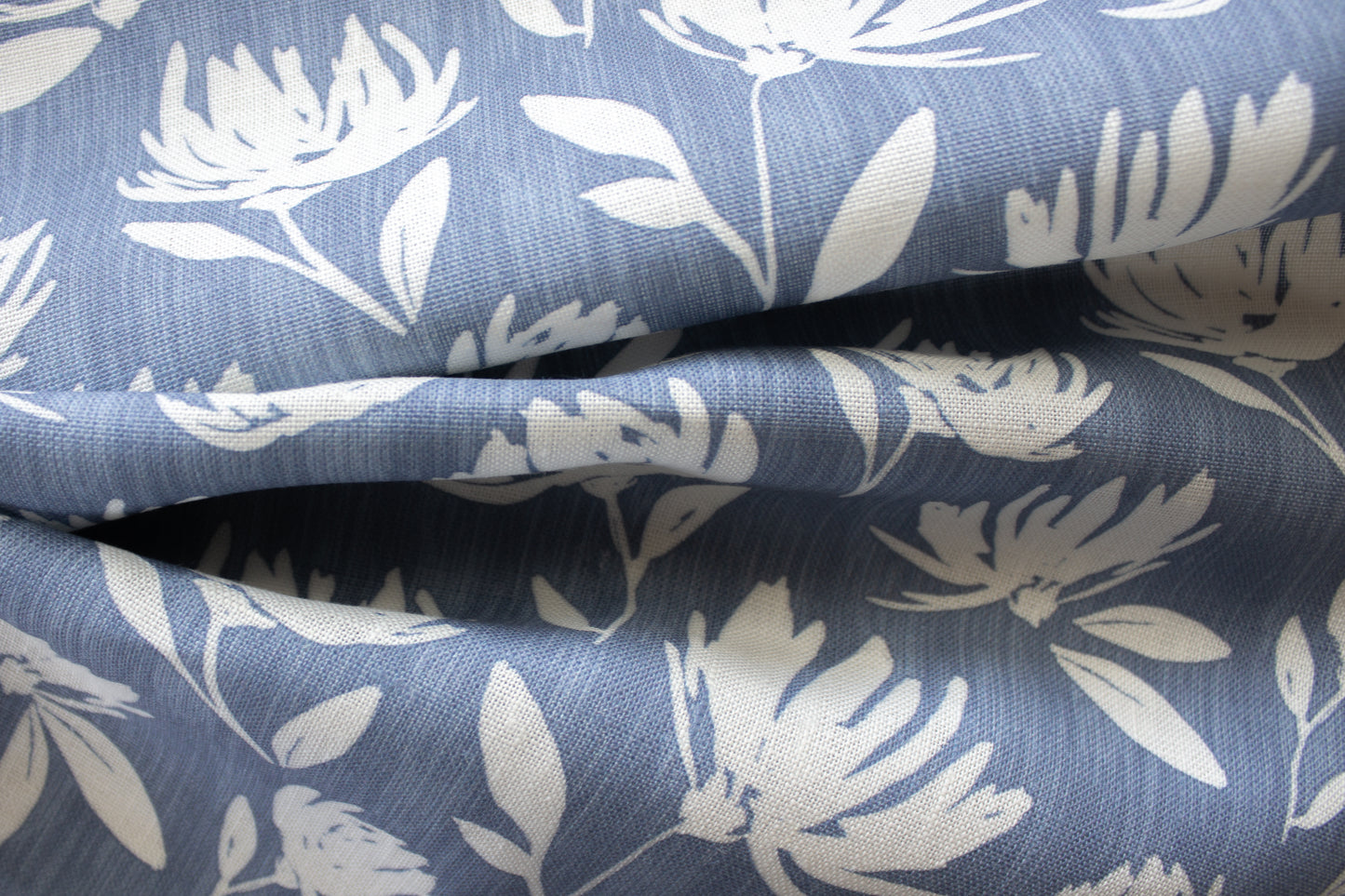Flora Fabric | Blue