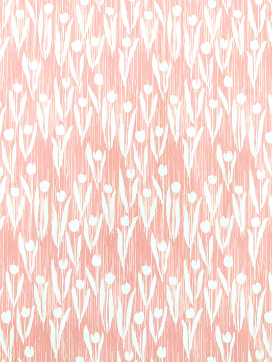 Tulips Wallpaper | Coral