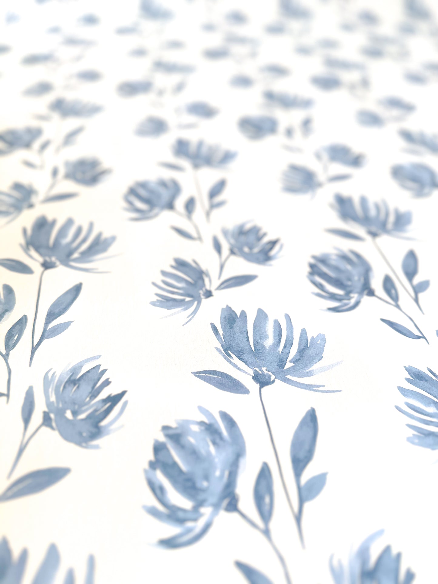 Blooming Wallpaper | Blue