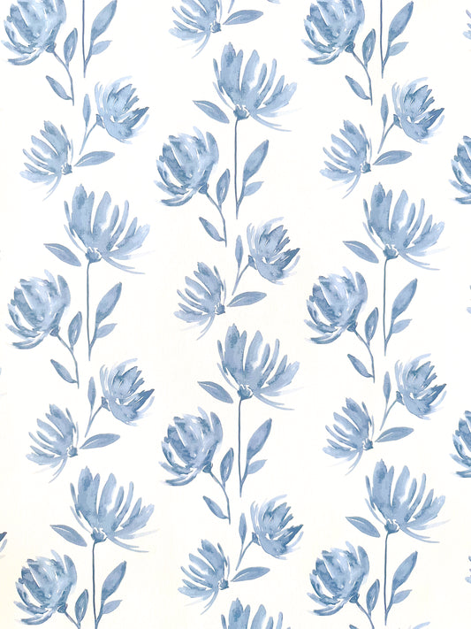 Blooming Wallpaper | Blue