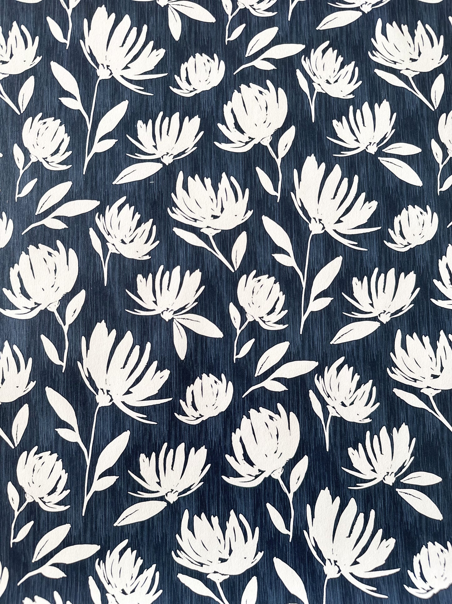 Flora Wallpaper | Indigo