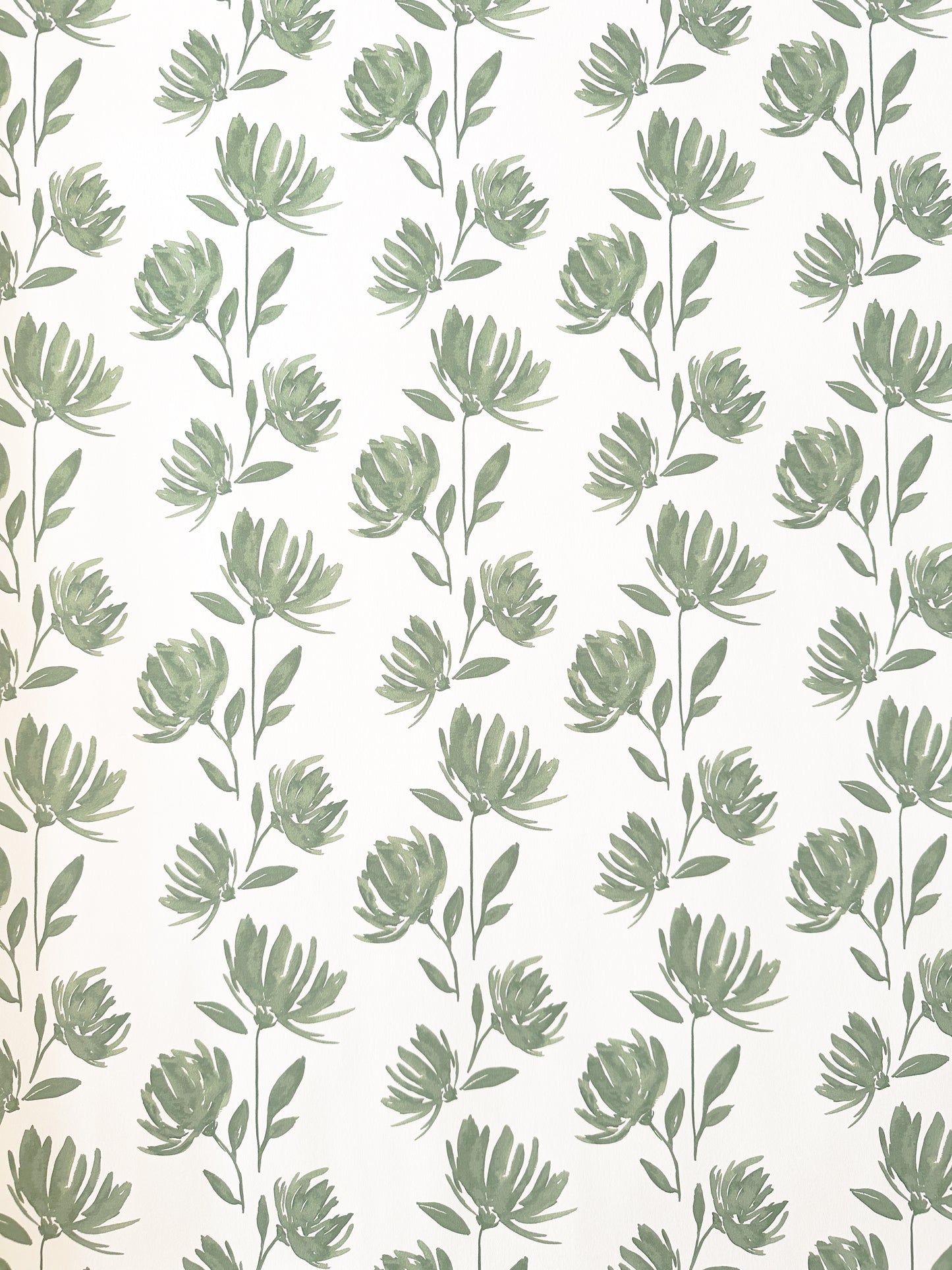 Blooming Wallpaper | Green