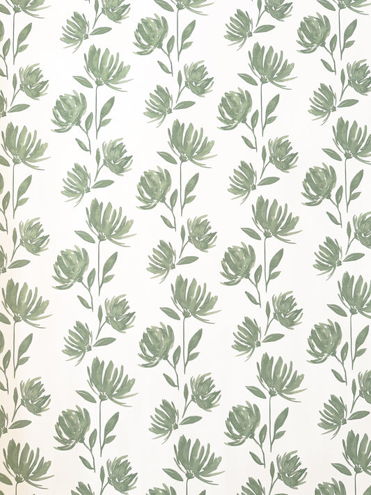 Blooming Wallpaper | Green