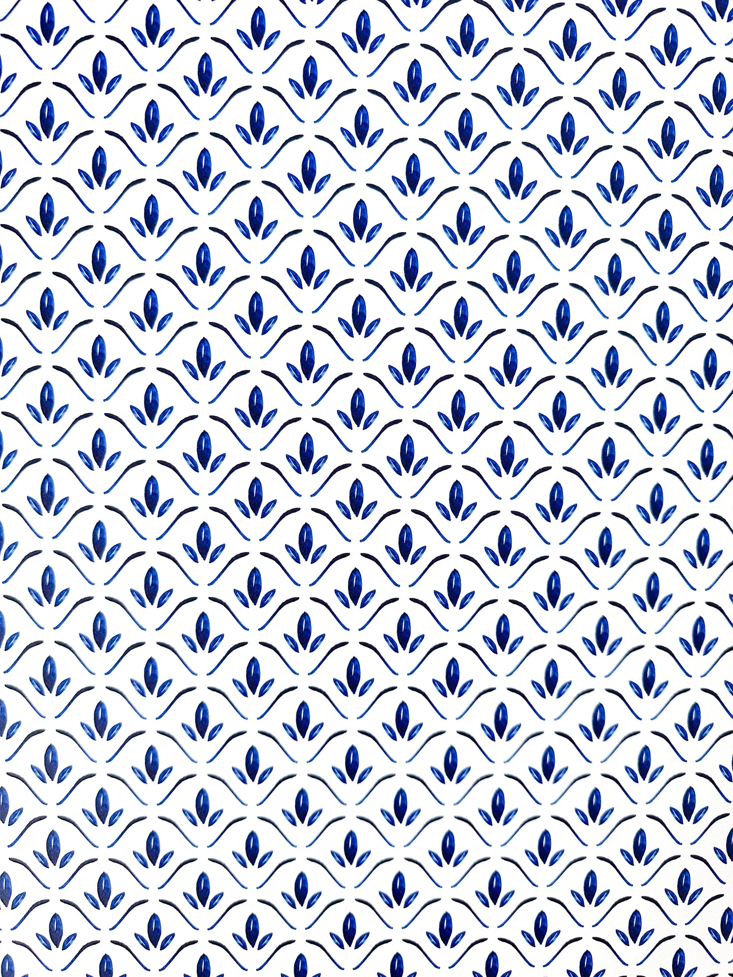 Isabel Wallpaper | Cobalt