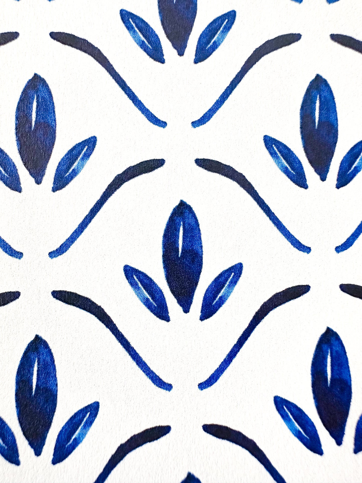 Isabel Wallpaper | Cobalt