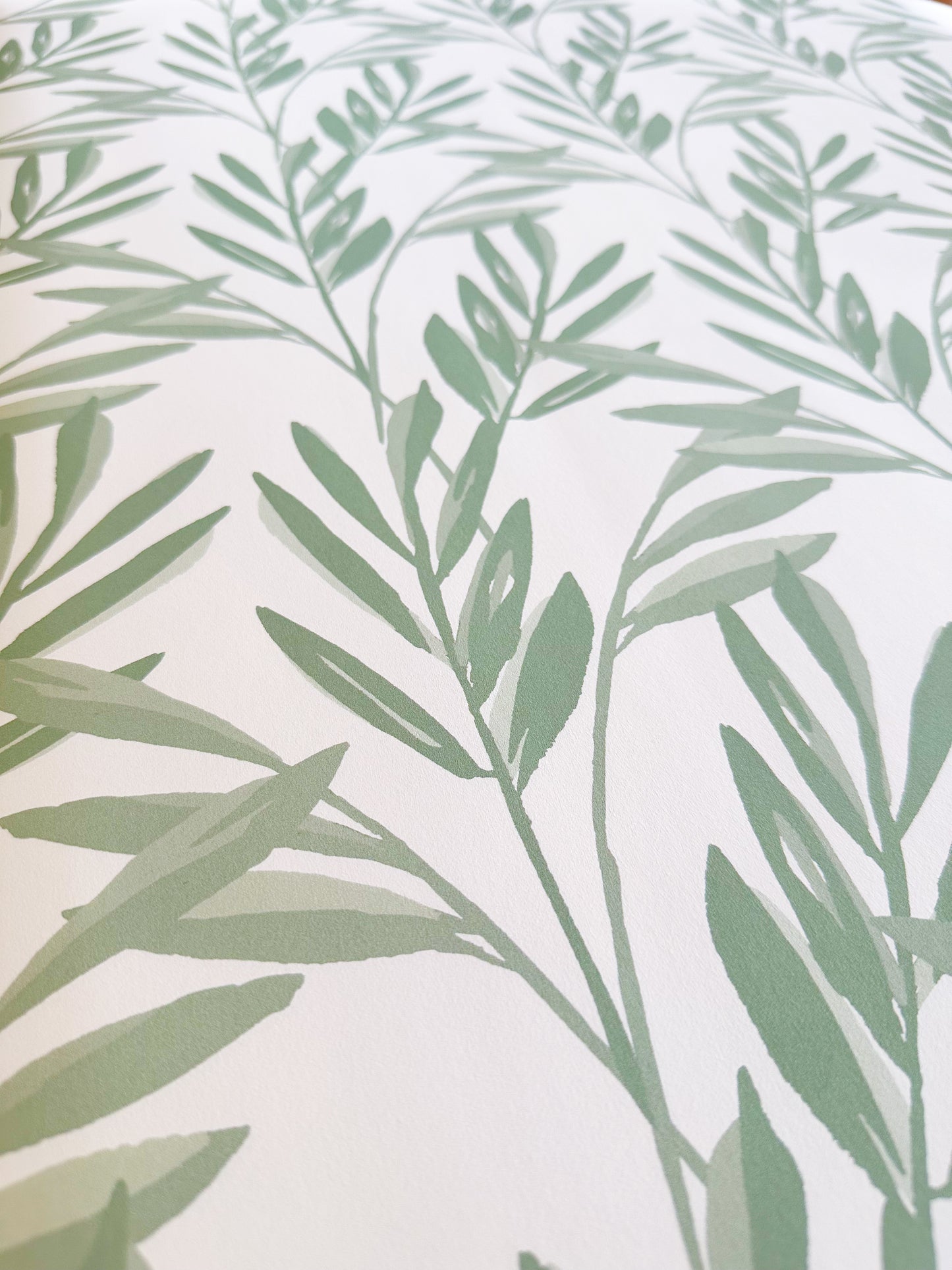 Botanical Wallpaper | Sage