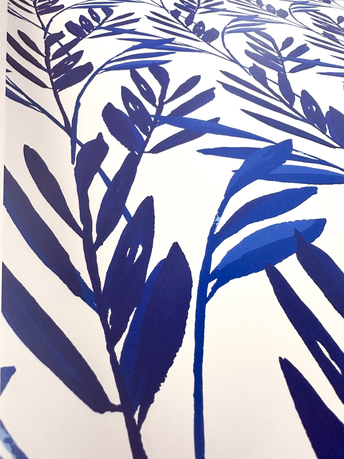 Botanical Wallpaper | Cobalt