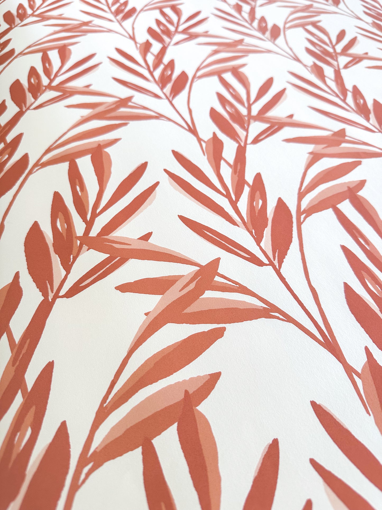 Botanical Wallpaper | Coral
