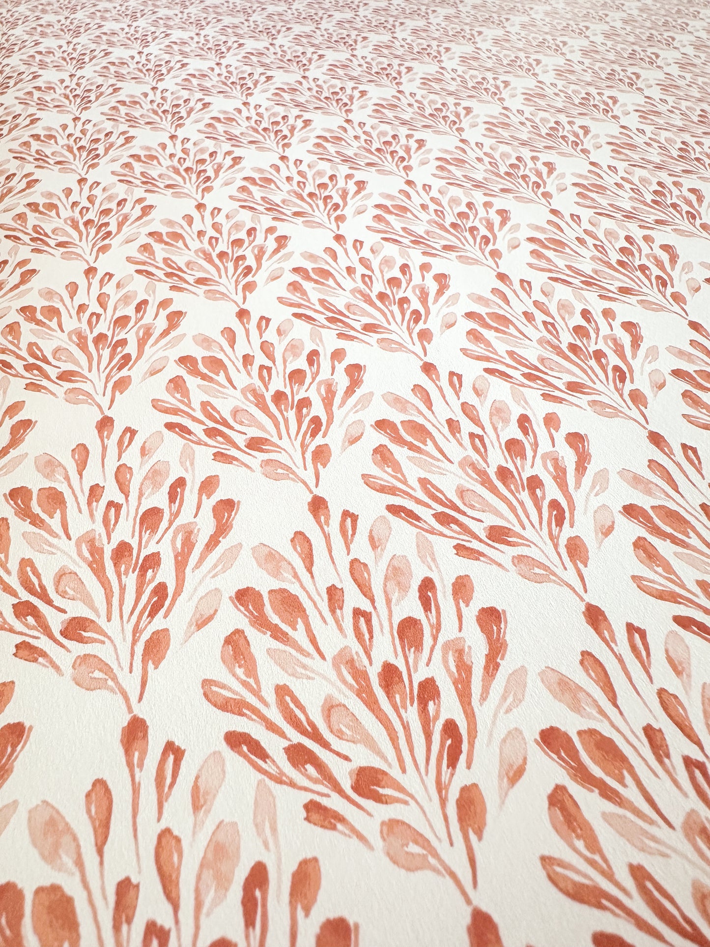 Plumage Wallpaper | Coral