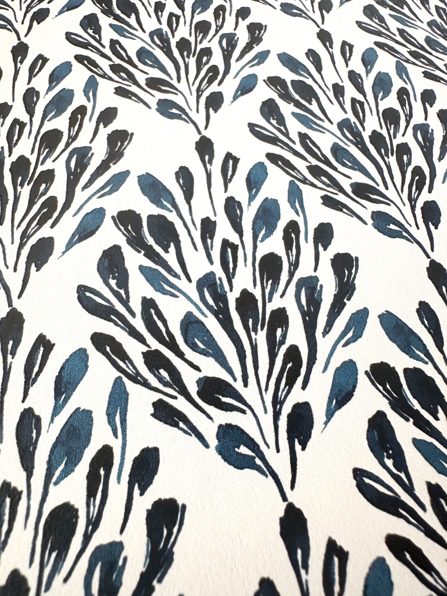 Plumage Wallpaper | Indigo