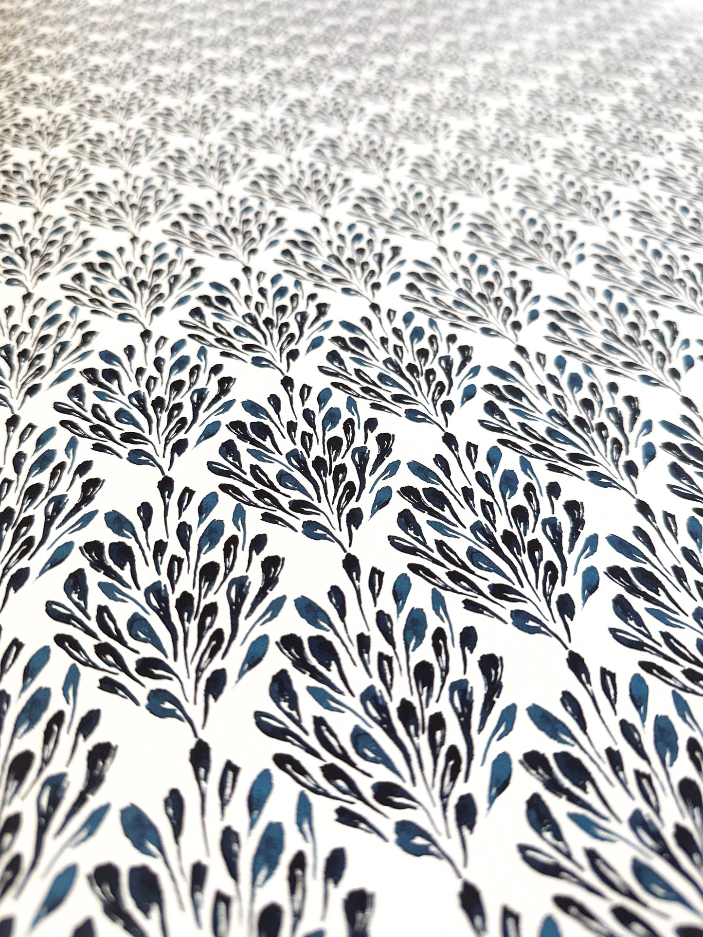Plumage Wallpaper | Indigo