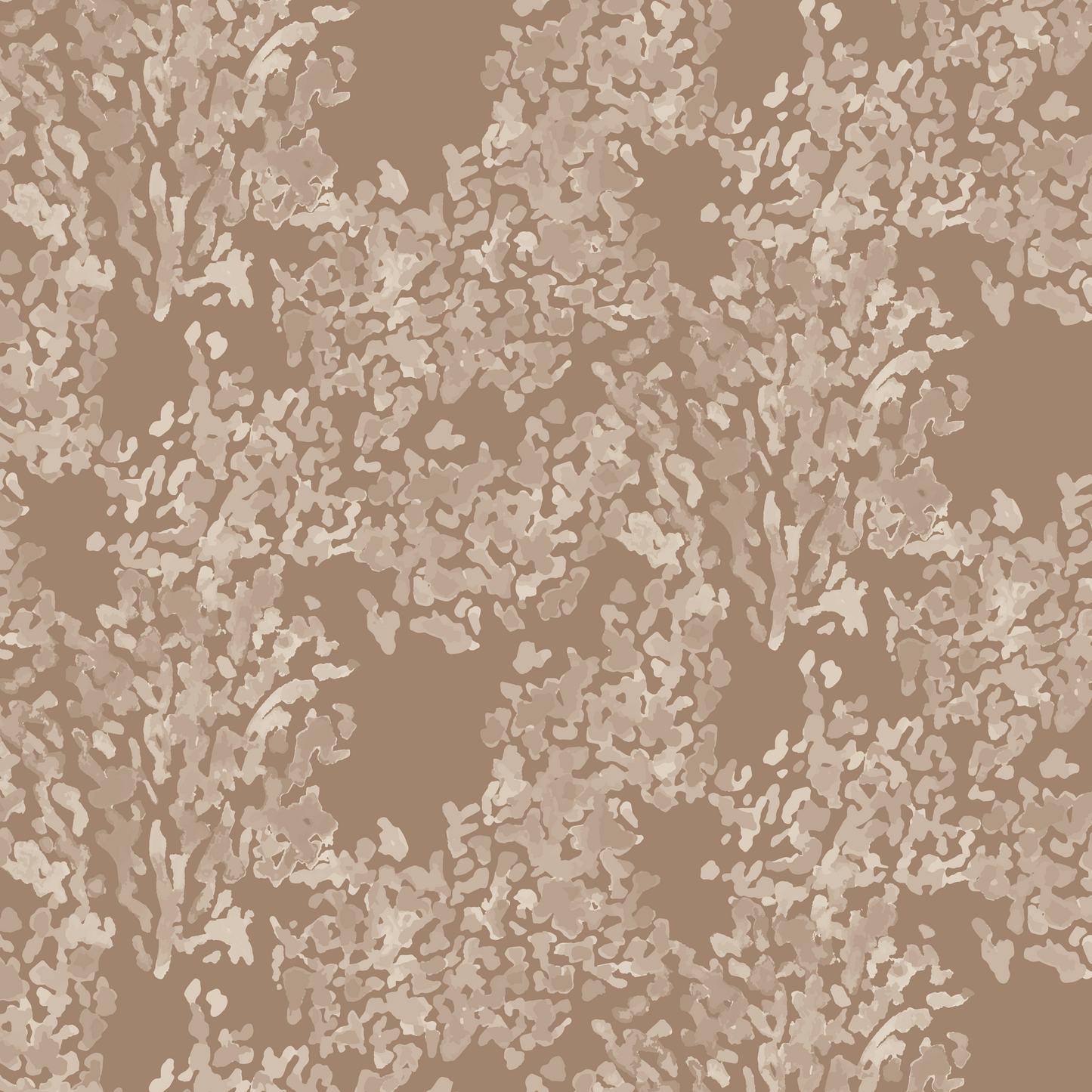 Reef Fabric | Taupe & Cloud
