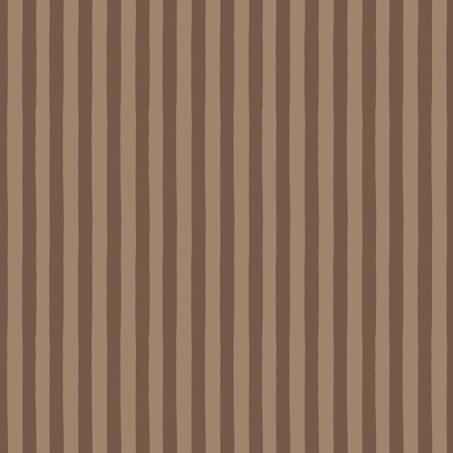 Stripe Fabric | Taupe & Brown