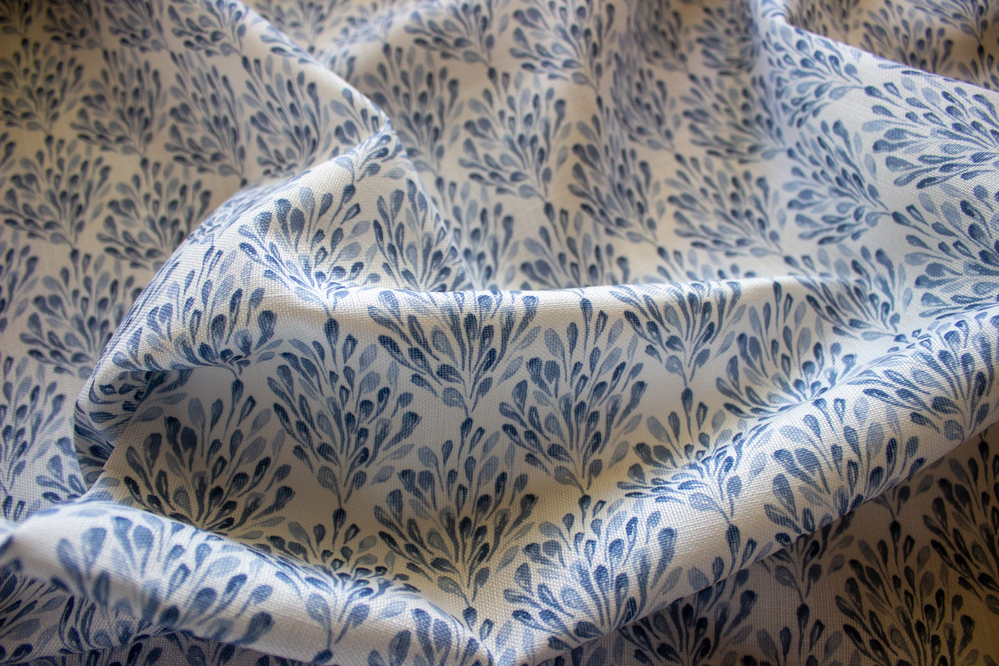 Plumage Fabric | Blue