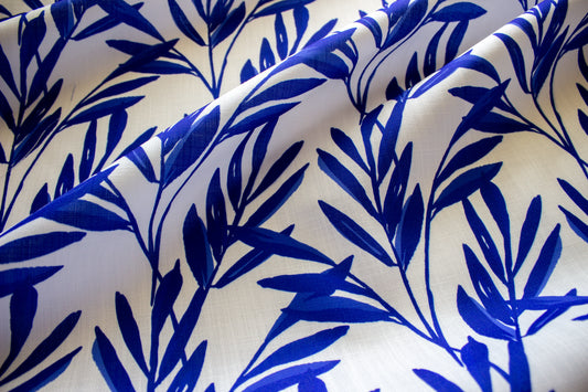 Botanical Fabric | Cobalt