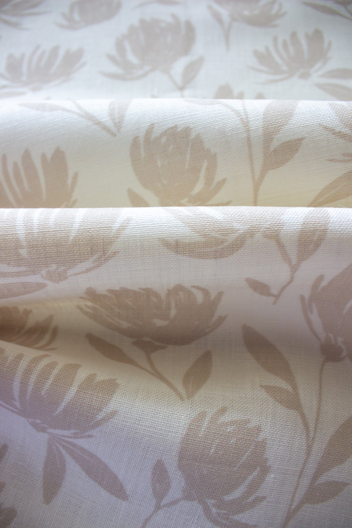 Flora Fabric | Natural