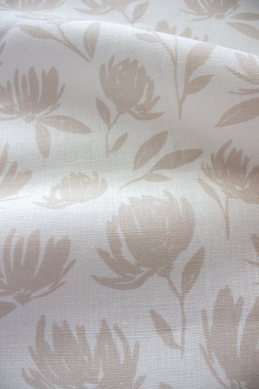 Flora Fabric | Natural