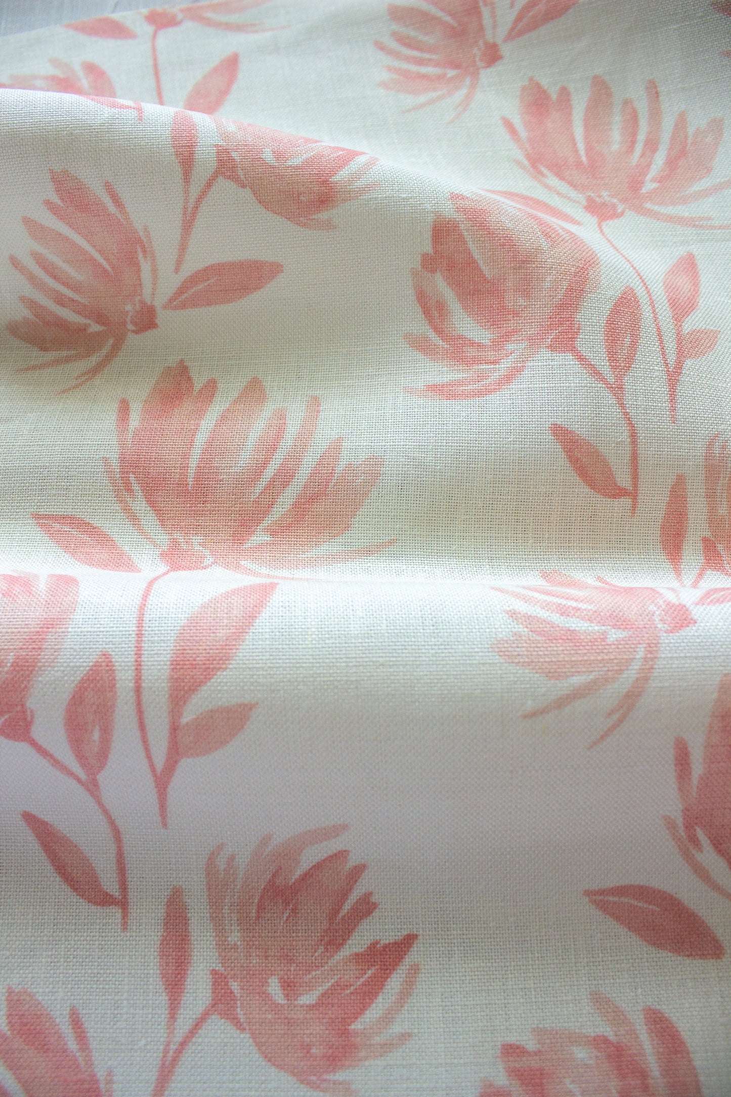 Blooming Fabric | Coral