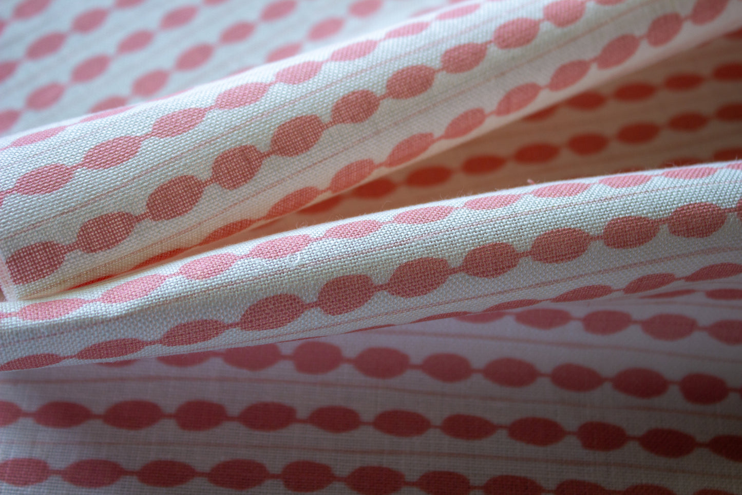 Striped Fabric | Coral