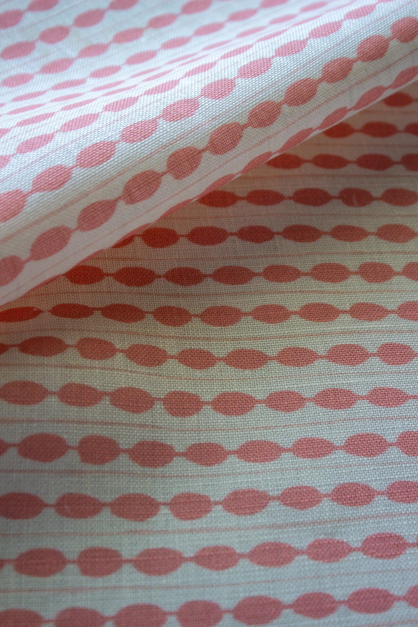 Striped Fabric | Coral