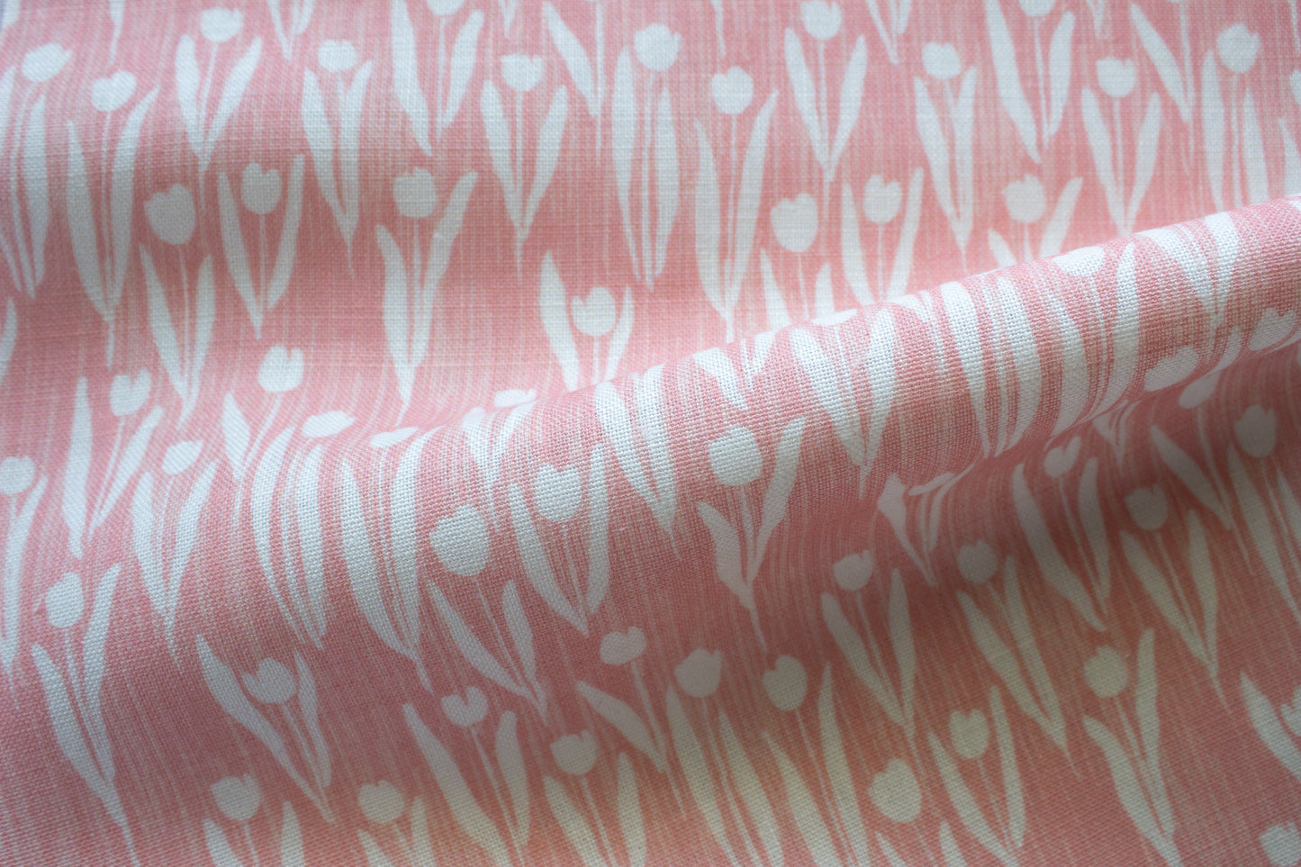 Tulips Fabric | Coral