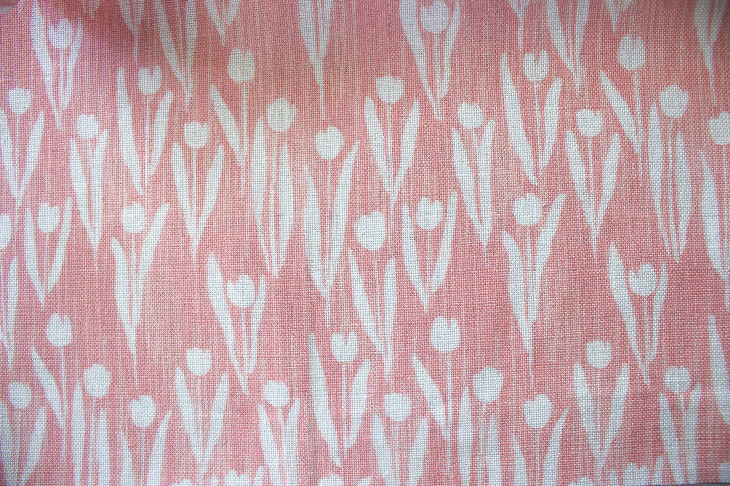 Tulips Fabric | Coral