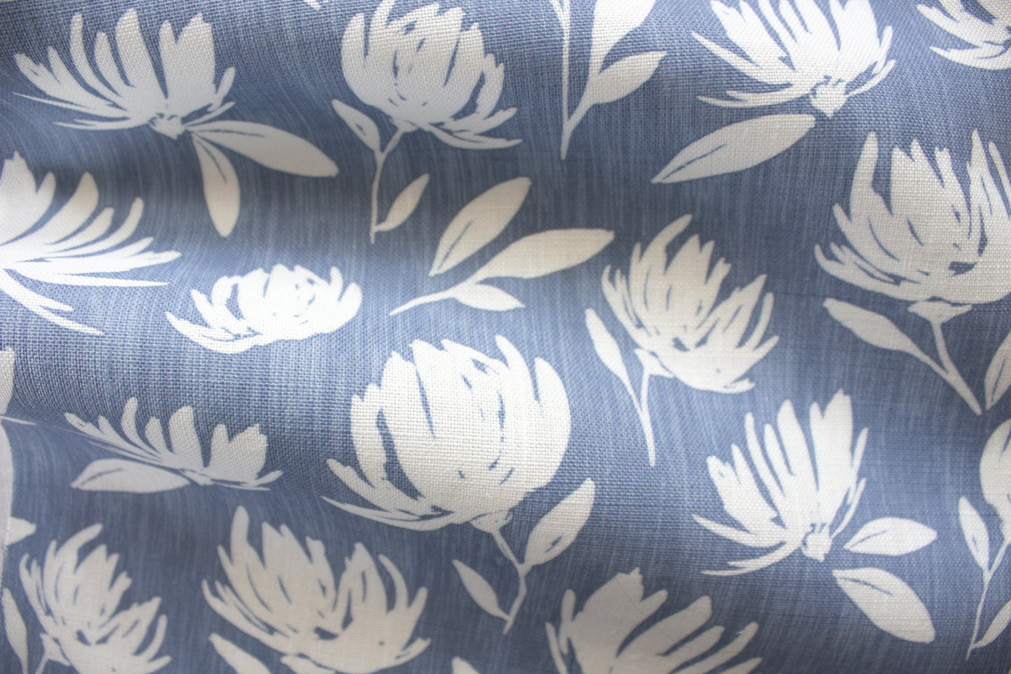 Flora Fabric | Blue