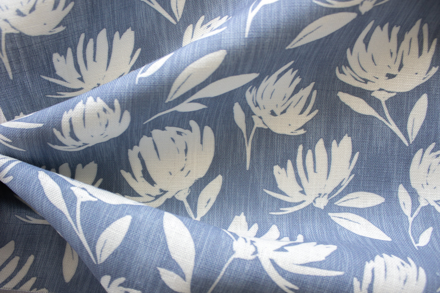 Flora Fabric | Blue