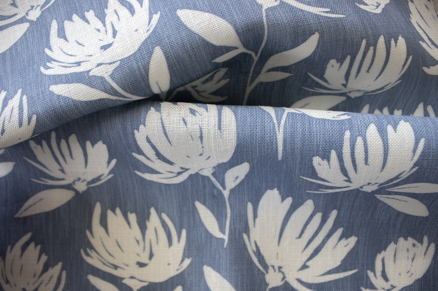 Flora Fabric | Blue