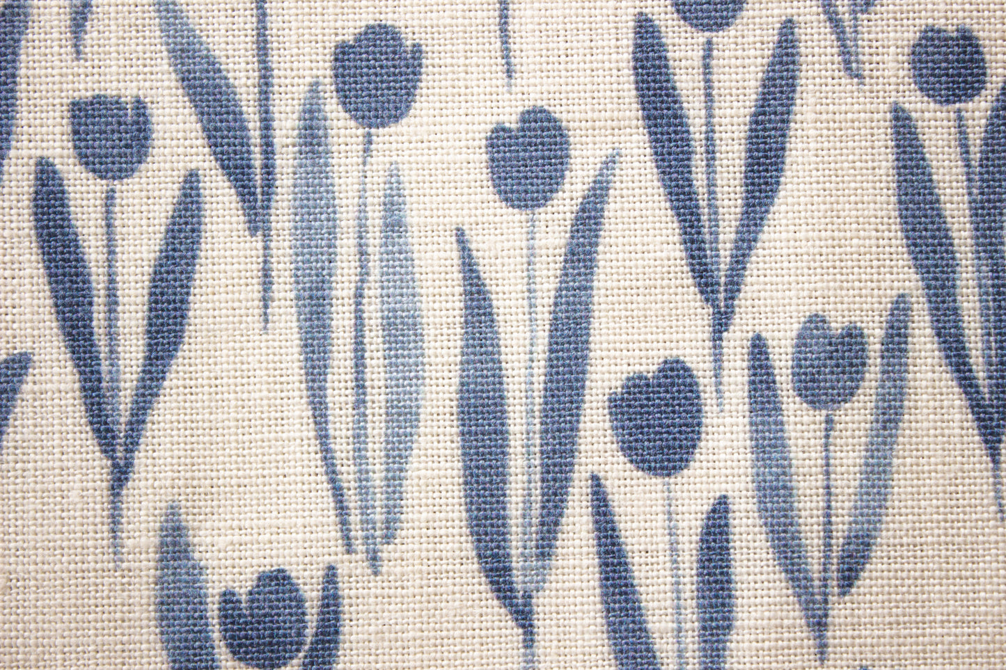 Tulips Fabric | Blue