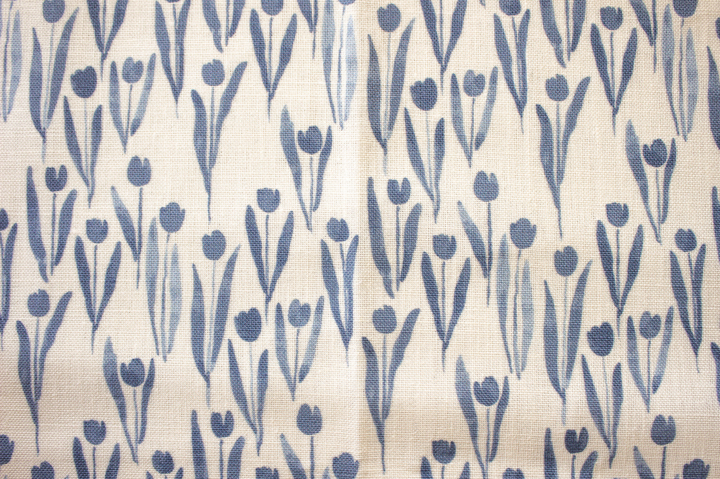 Tulips Fabric | Blue