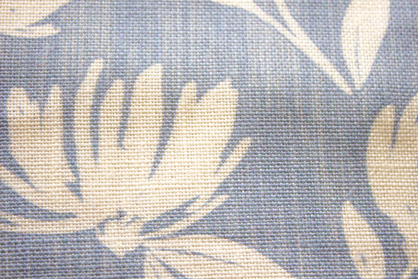 Flora Fabric | Dusty Blue