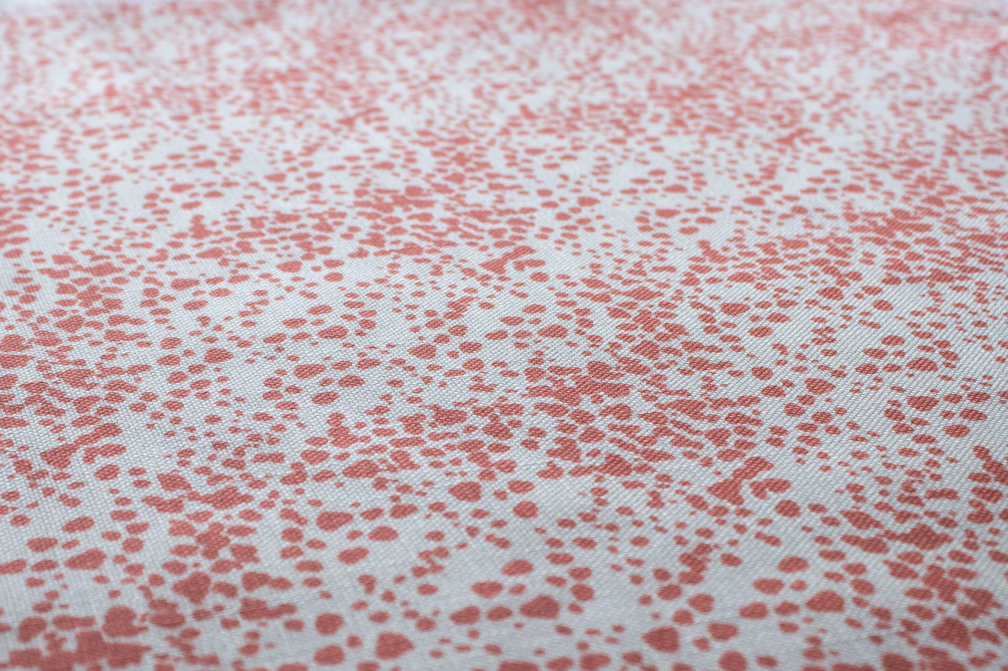 Spotted Fabric | Coral