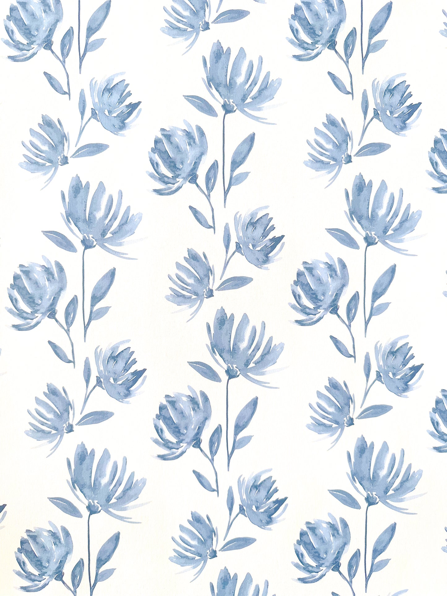 Blooming Wallpaper | Blue