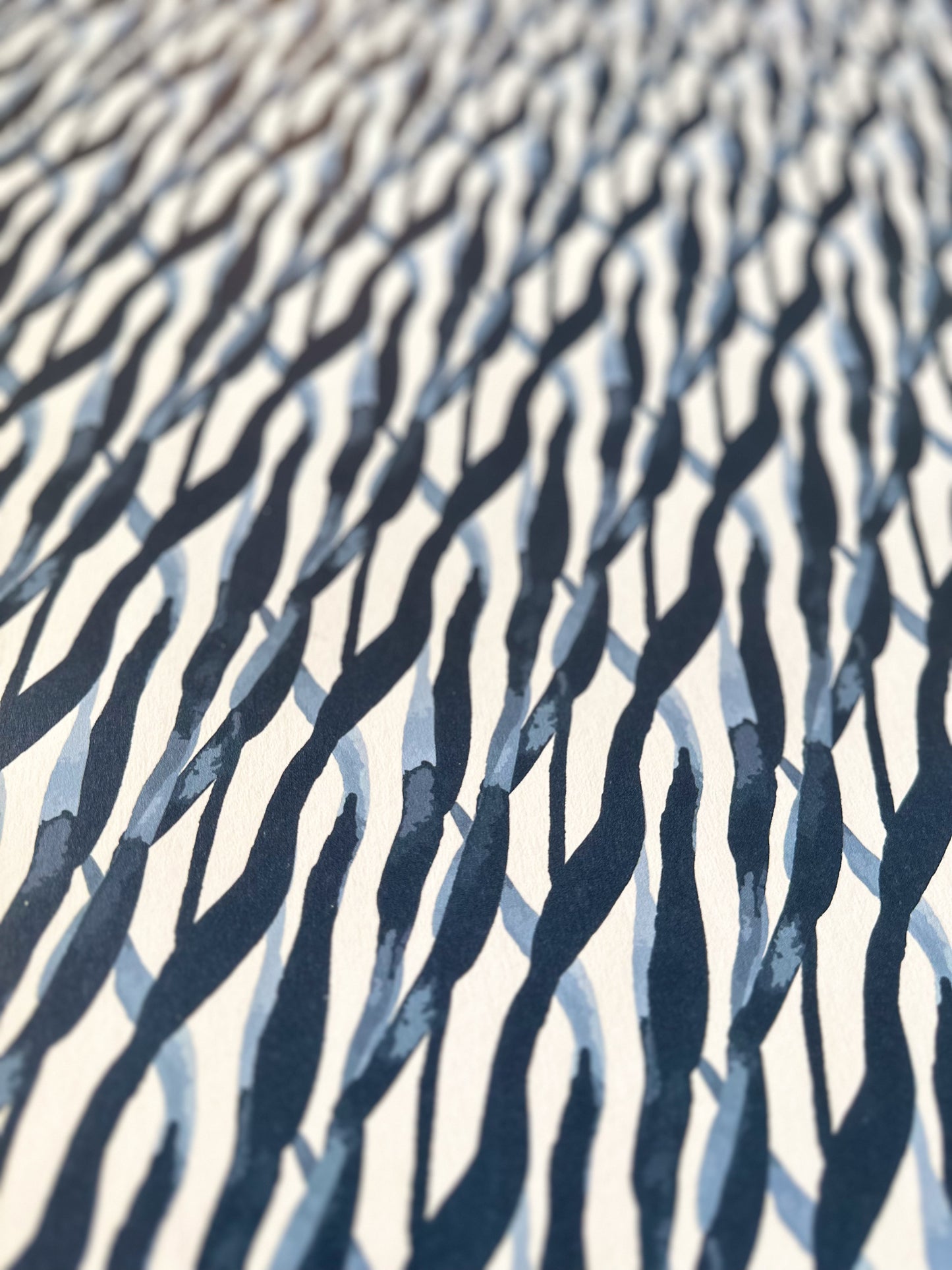 Seaweed Wallpaper | Indigo