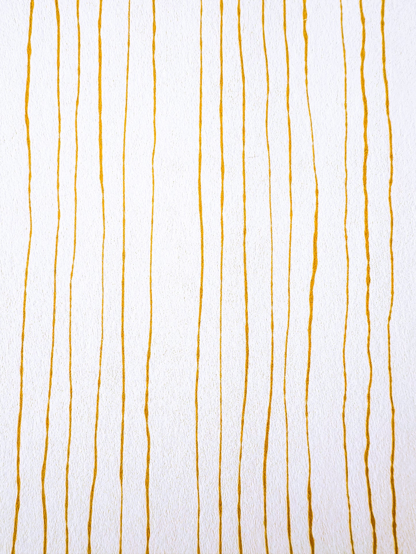 Inky Pinstripe Wallpaper | Gold