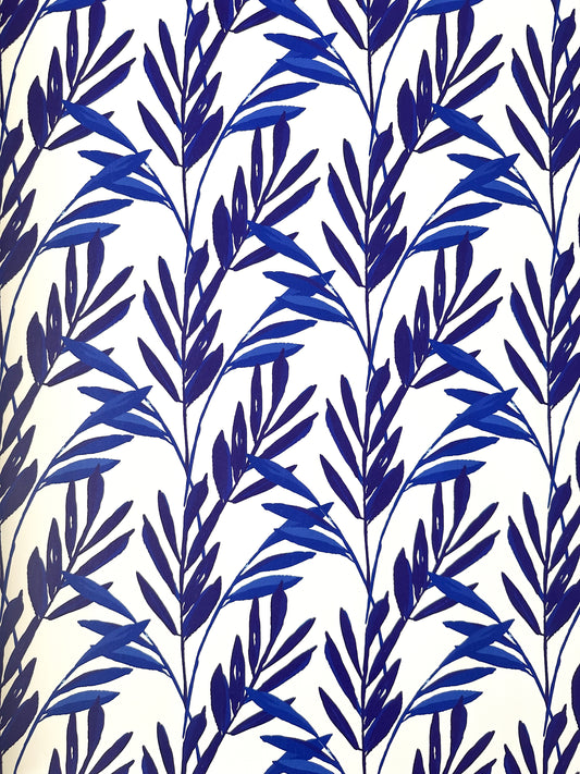 Botanical Wallpaper | Cobalt