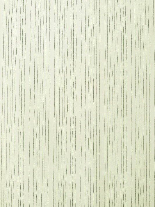 Inky Pinstripe Wallpaper | Green