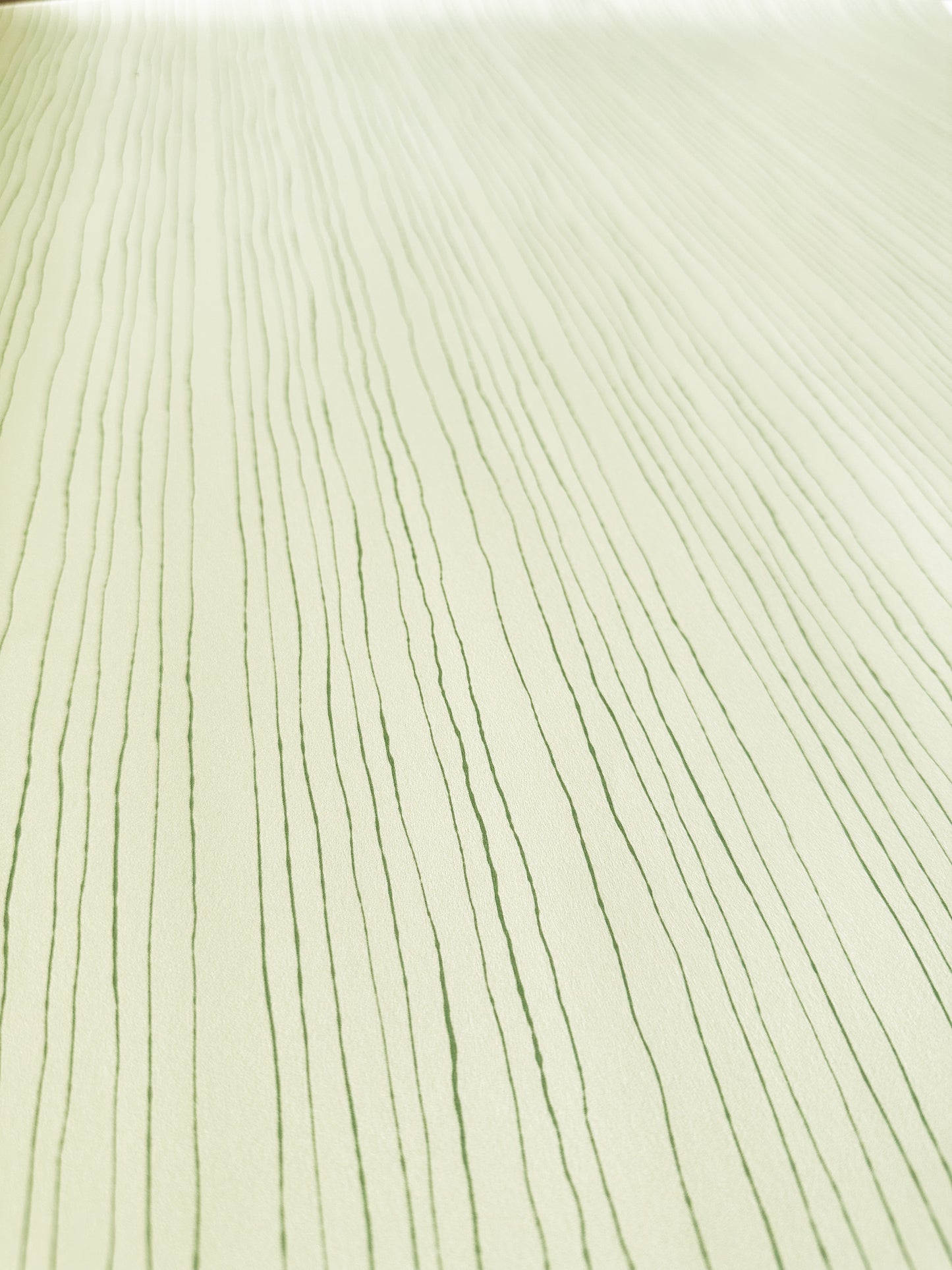 Inky Pinstripe Wallpaper | Green